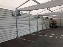 Raktársátor 10 méter széles-71